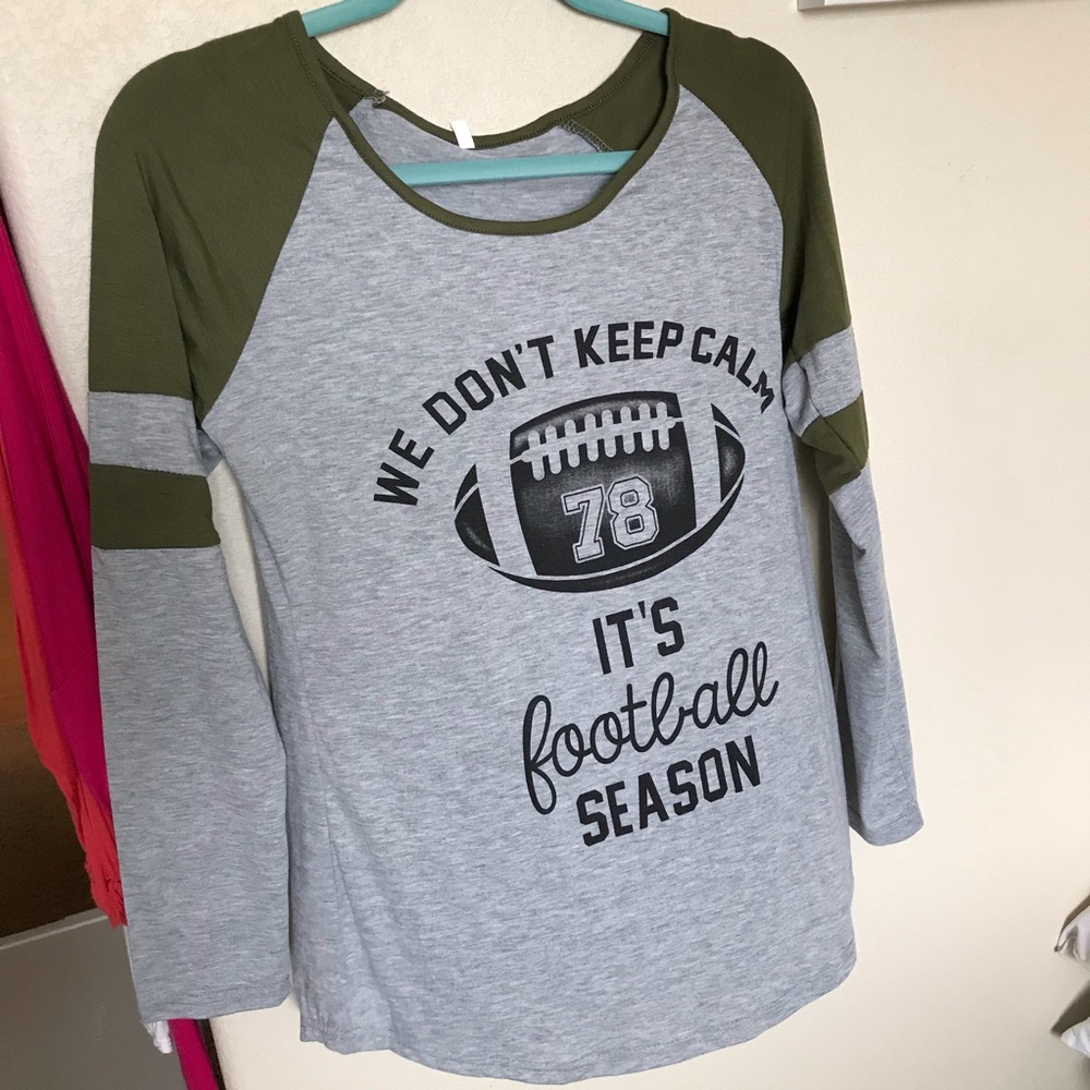 Football graphic long sleeve